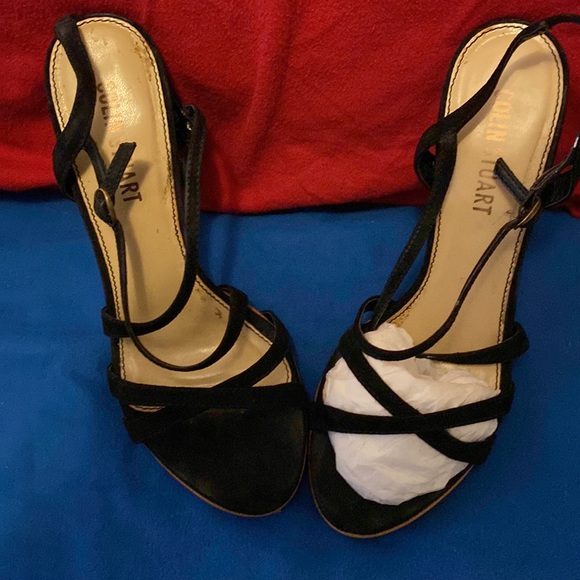 Black strap platform sandal - Picture 9 of 11